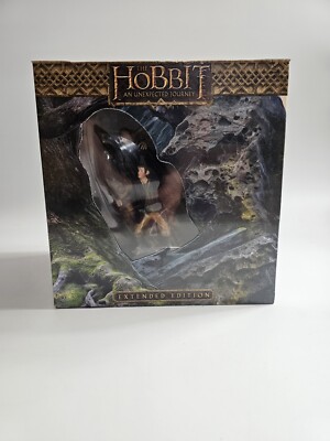 The Hobbit an Unexpected Journey Extended Edition Blu-ray 3d w Figurine SEALED