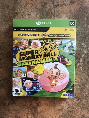 BRAND NEW SUPER MONKEY BALL BANANA MANIA ANNIVERSARY EDITION SEALED