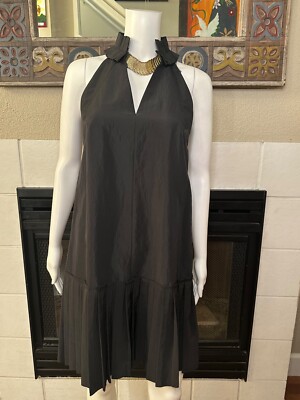 NWT Jax black Dress size 2 armpit to armpit 16'' Length 36''
