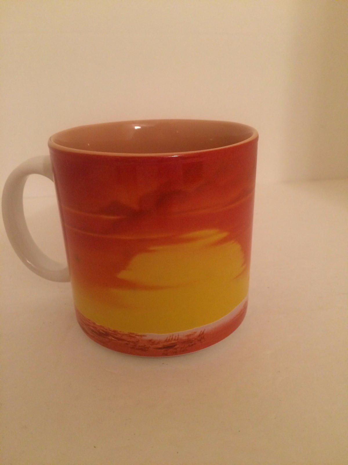 LION KING Coffee Cup Simba Mug Disney Store Collectible - Retired
