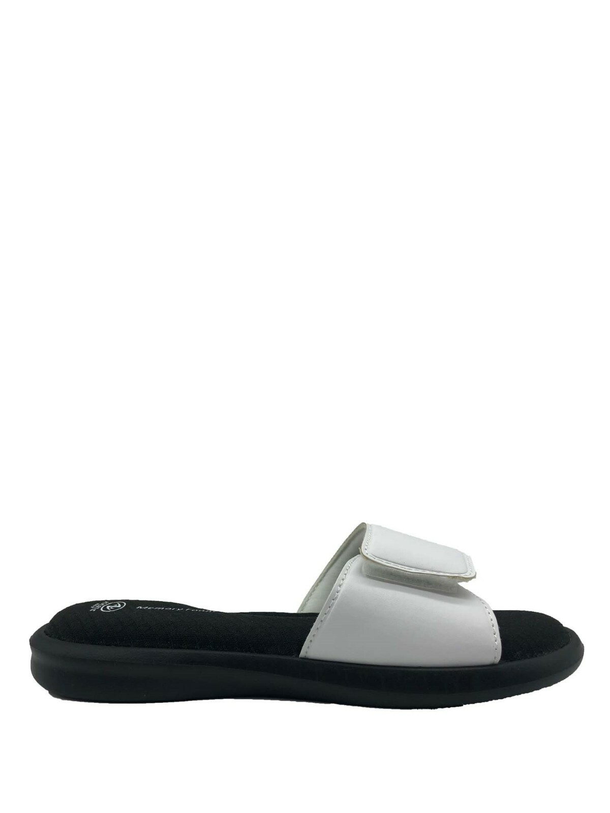 athletic works memory foam slides