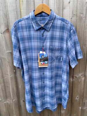 Mammut SS Stretch Check Trovat Trail Shirt Outdoors Walking BNWT