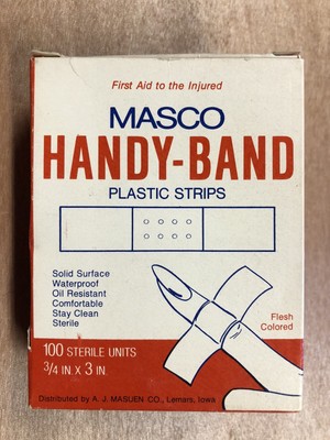Vintage Masco Handy-Band Plastic Strips 