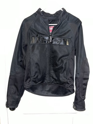 ジャケット・アウター hooligan ma-1 OLD BLACK big silhouette Icon Hooligan Demo Jacket - Motorcycle Closeouts by Rider