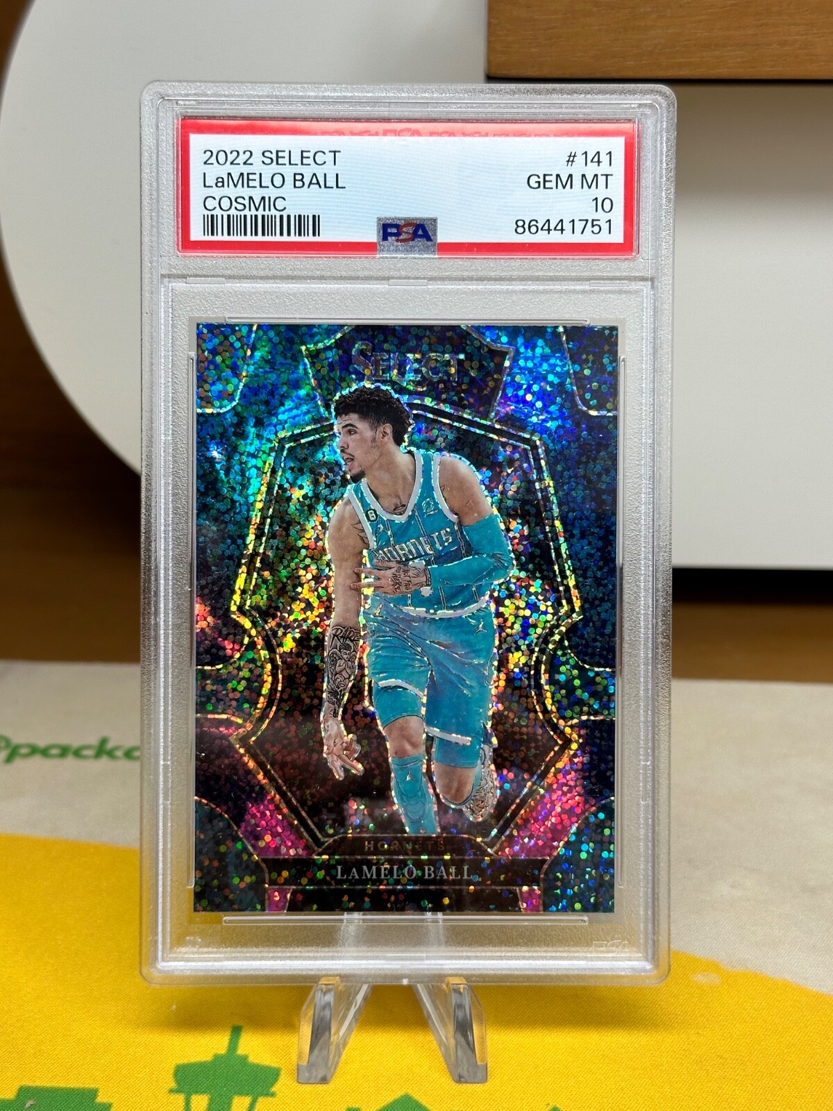 2022-23 Panini Select LaMelo Ball Cosmic Prizm SSP Case Hit