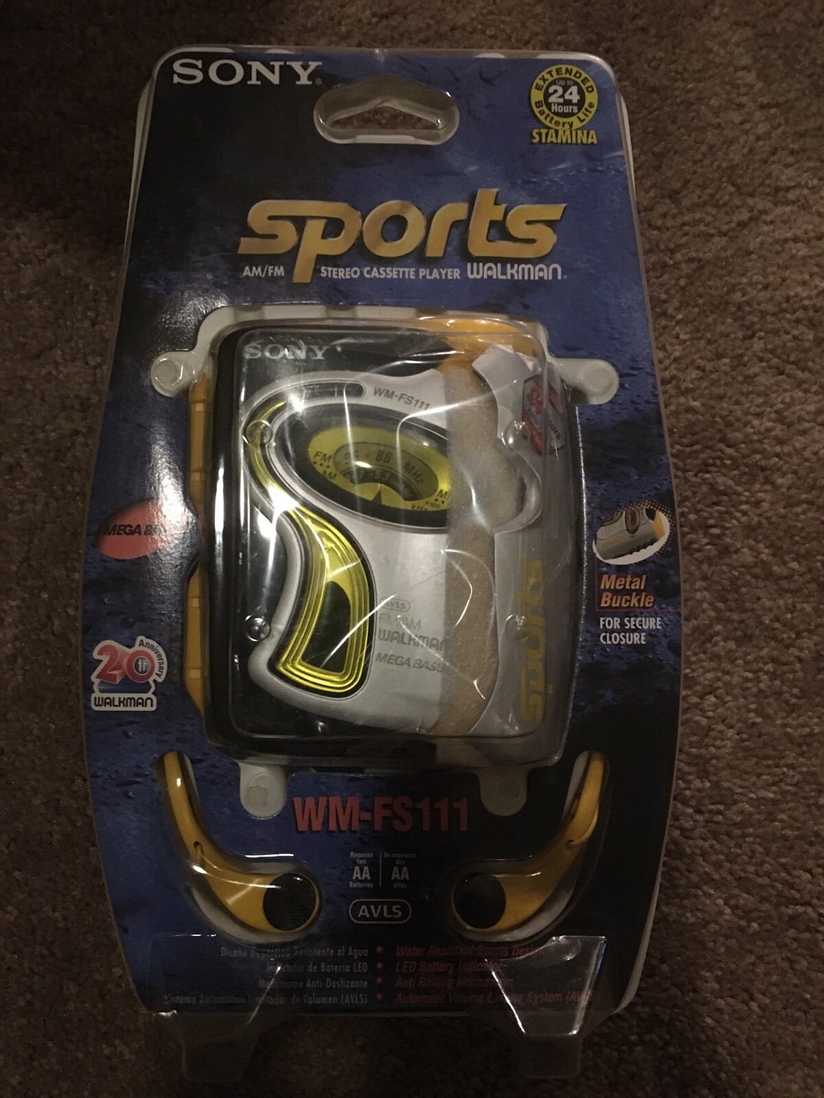 可動品】sony sports カセットウォークマン WM-FS111 sony sports wm