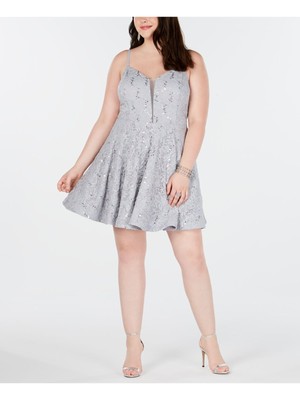 БЕЗМОЛВНОЕ женское короткое вечернее платье с V-образным вырезом на бретельках-спагетти + расклешенное платье