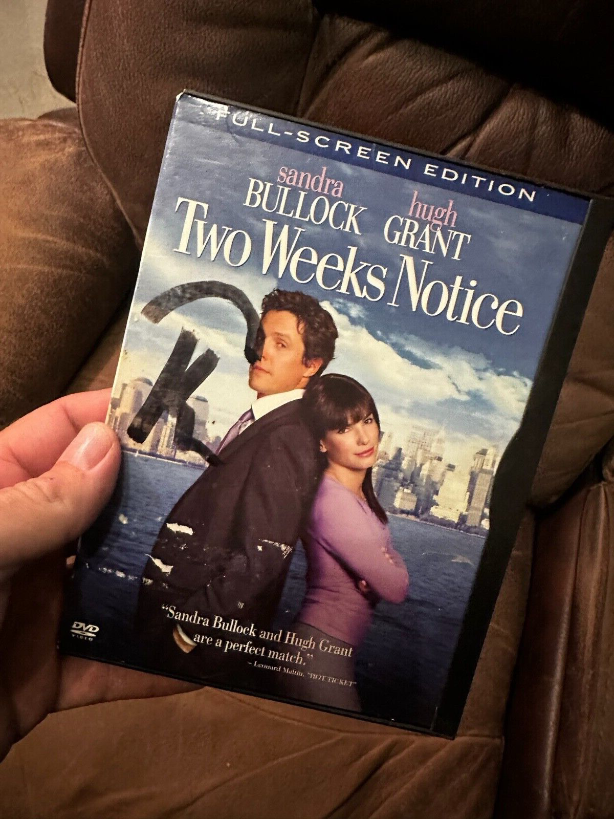 Two Weeks Notice (DVD, FULL FRAME) - 85392330126| eBay