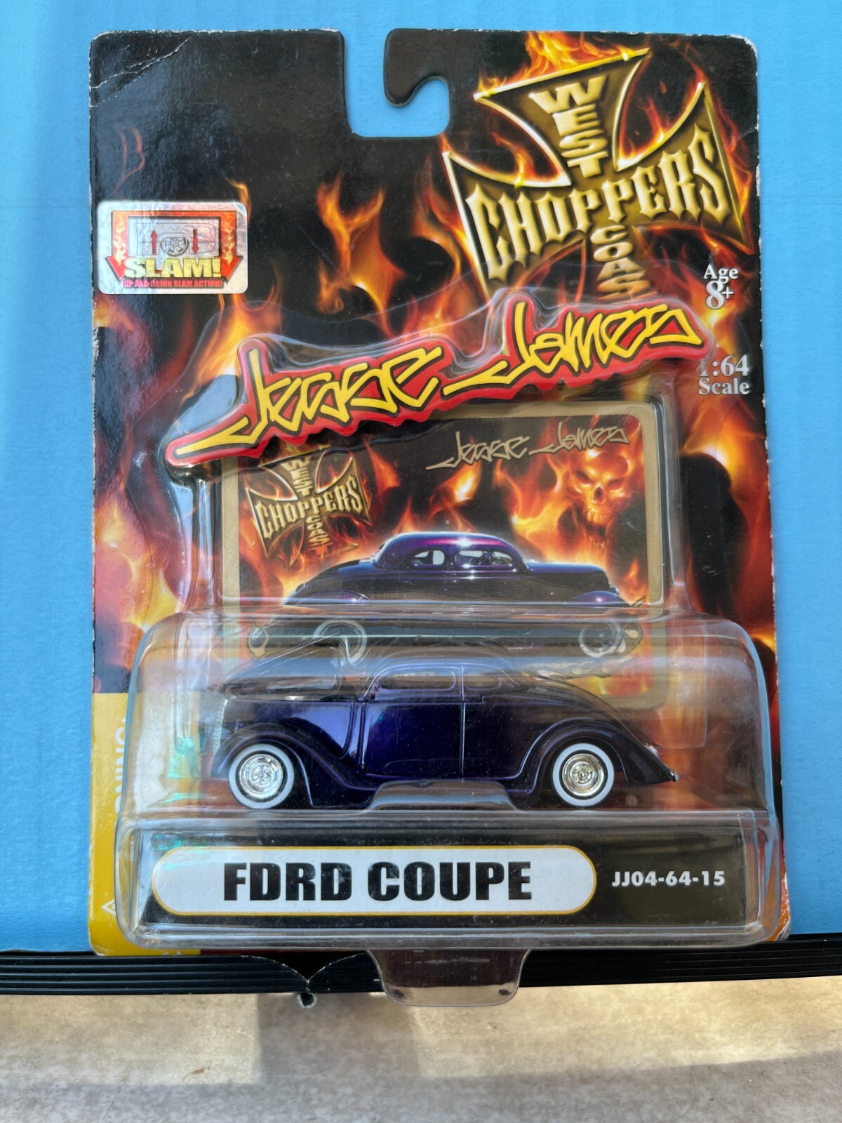 1/64 MUSCLE MACHINES JESSE JAMES WEST COAST CHOPPERS FORD
