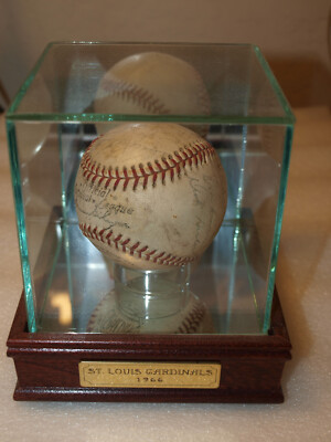 1966 St. Louis Cardinals TEAM SIGNED Official NL Baseball