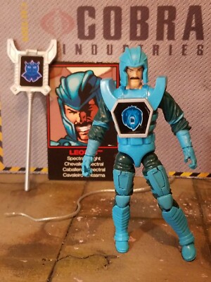 GI JOE ~ 2017 LEORIC ~ SDCC revolution TRANSFORMERS ~100% & CARD SPECTRAL KNIGHT