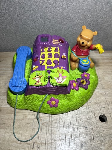 ぬいぐるみ WINNIE POOH ANIMATED TALKING TELEPHONE Winnie the Pooh Talking Animated Telephone with Piglet and