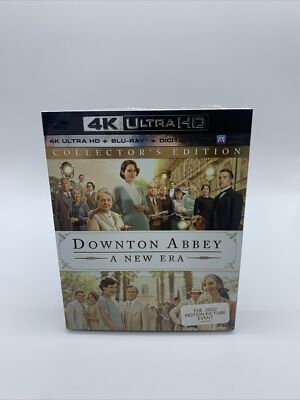 Downton Abbey A New Era (4K, Blu-Ray + Dig *Factory Sealed* Collectors Edition
