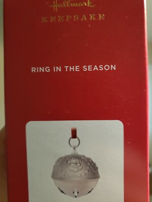 2021 Hallmark Keepsake Ornament Ring In The Season  bell 7th in series free ship