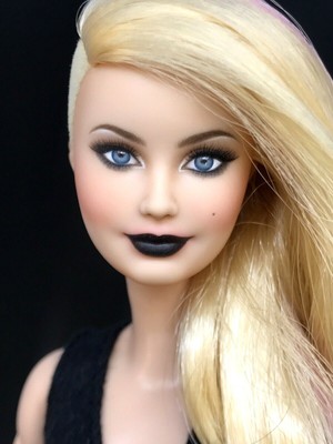 barbie shaved head