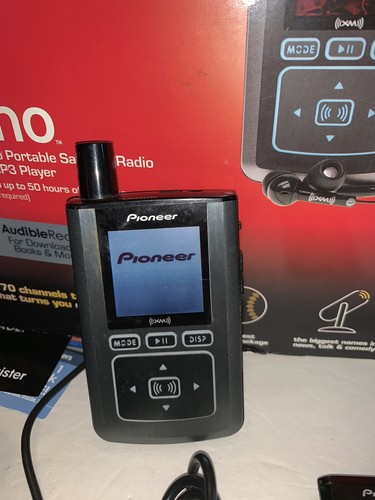 Pioneer Inno Xm2Go GEX-INNO2 BK Portable Satellite Radio MP3 Black + Accessories