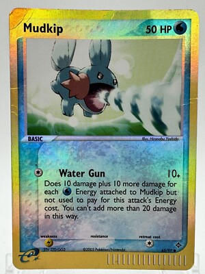 Pokemon TCG Mudkip EX Dragon 65/97 Reverse Holo Rare