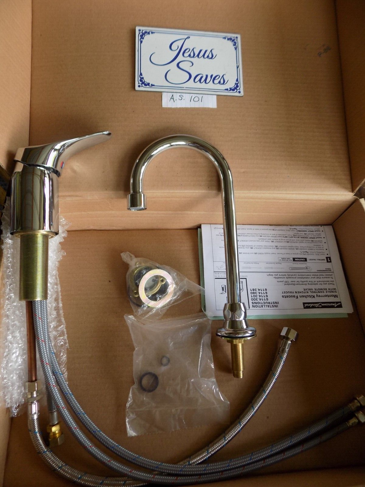 American Standard Monterrey Faucet, High Flow Chrome 6114lv10300.002     AS101