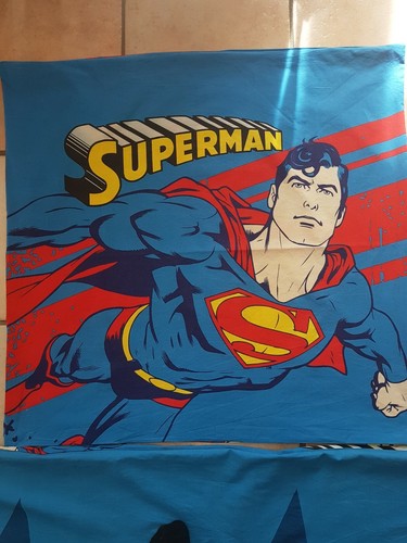 Kinderbettwäsche,200×135cm,80×80cm,Superman,100%Baumwolle 