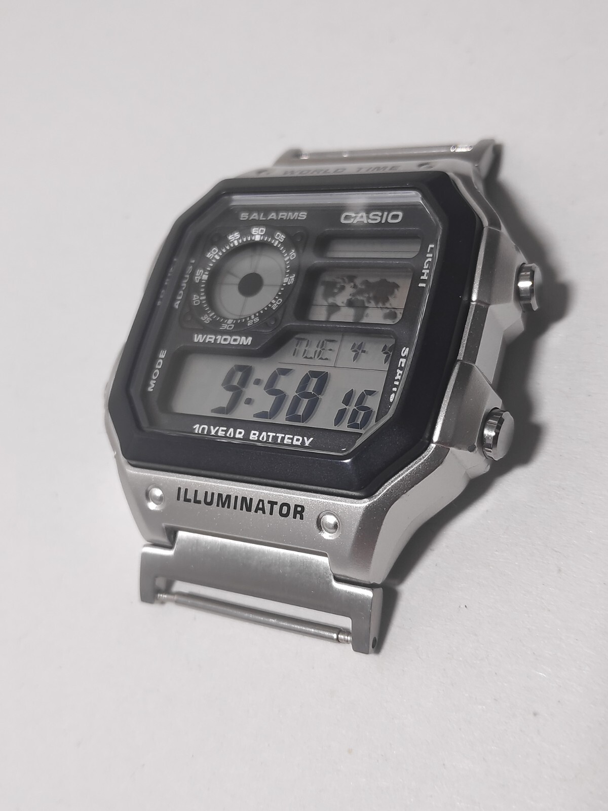 FOR CASIO STAINLESS STEEL FIT MOST  WATCH STRAP ADAPTER LUG 18mm TO 22mm METAL