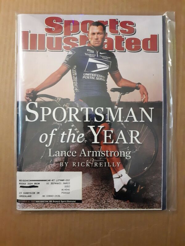 Sports Illustrated - Lance Armstrong Cycling Sportsman Of Year December 16, 2002