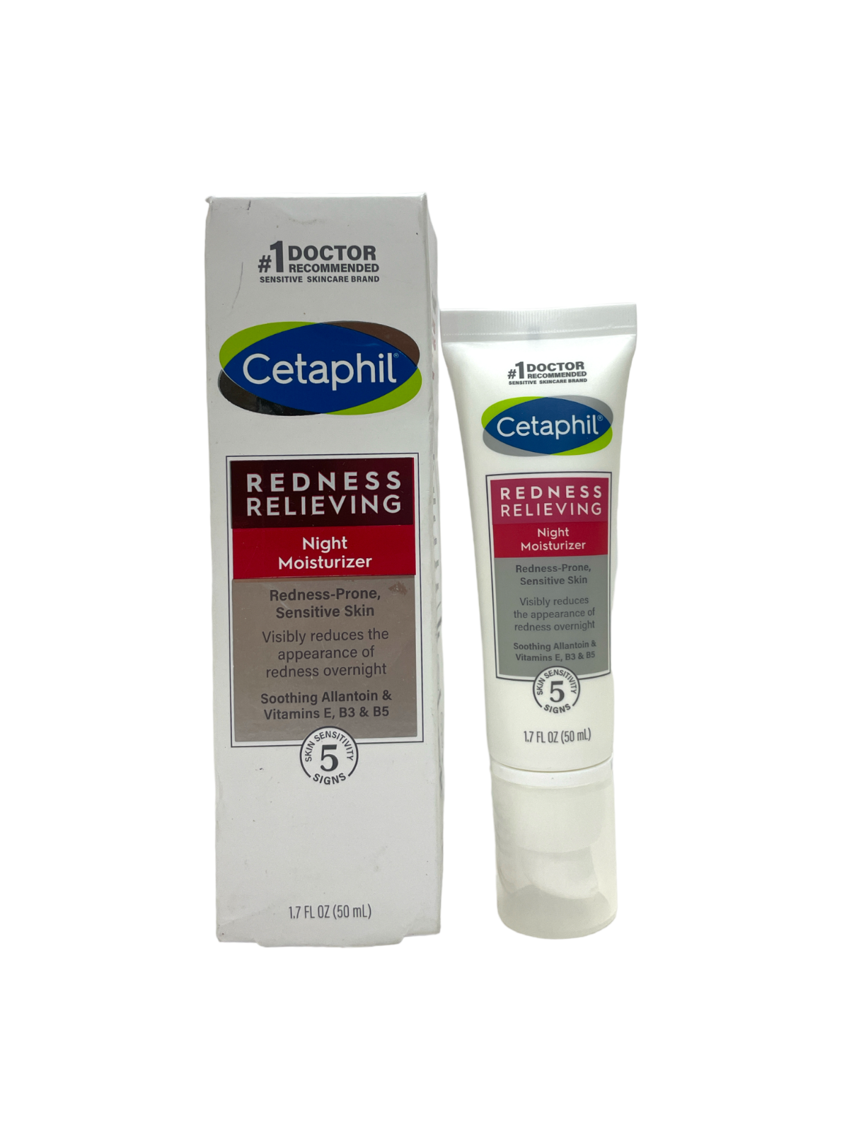 Cetaphil Redness Relieving Night Moisturizer Fragrance Free, 56% OFF
