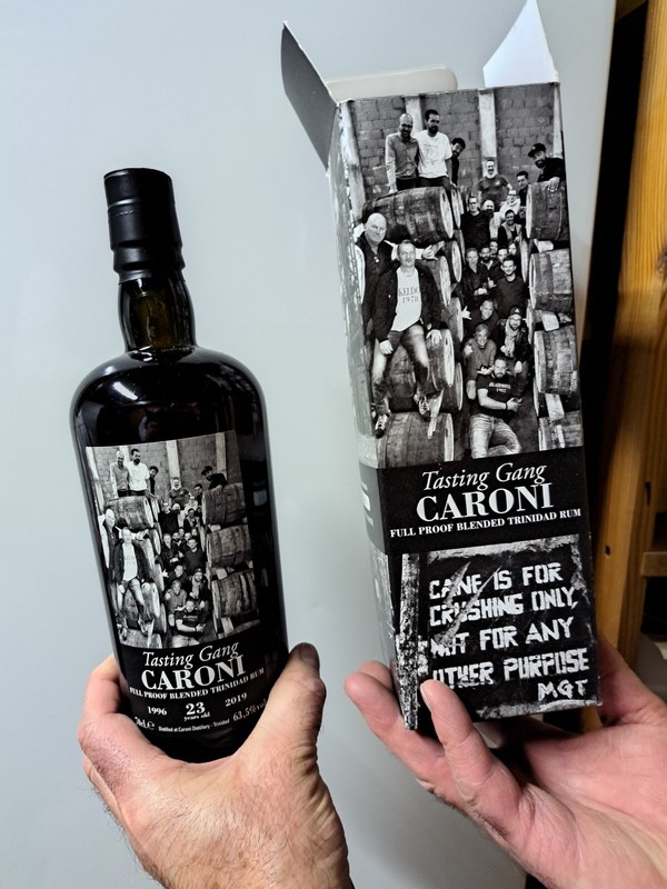 Rhum Caroni Tasting Gang 23 Yo 1996 Trinidad Rum 63,5% 70cl.