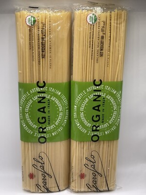 2 Garofalo ORGANIC Spaghetti Noodles 17.60 oz