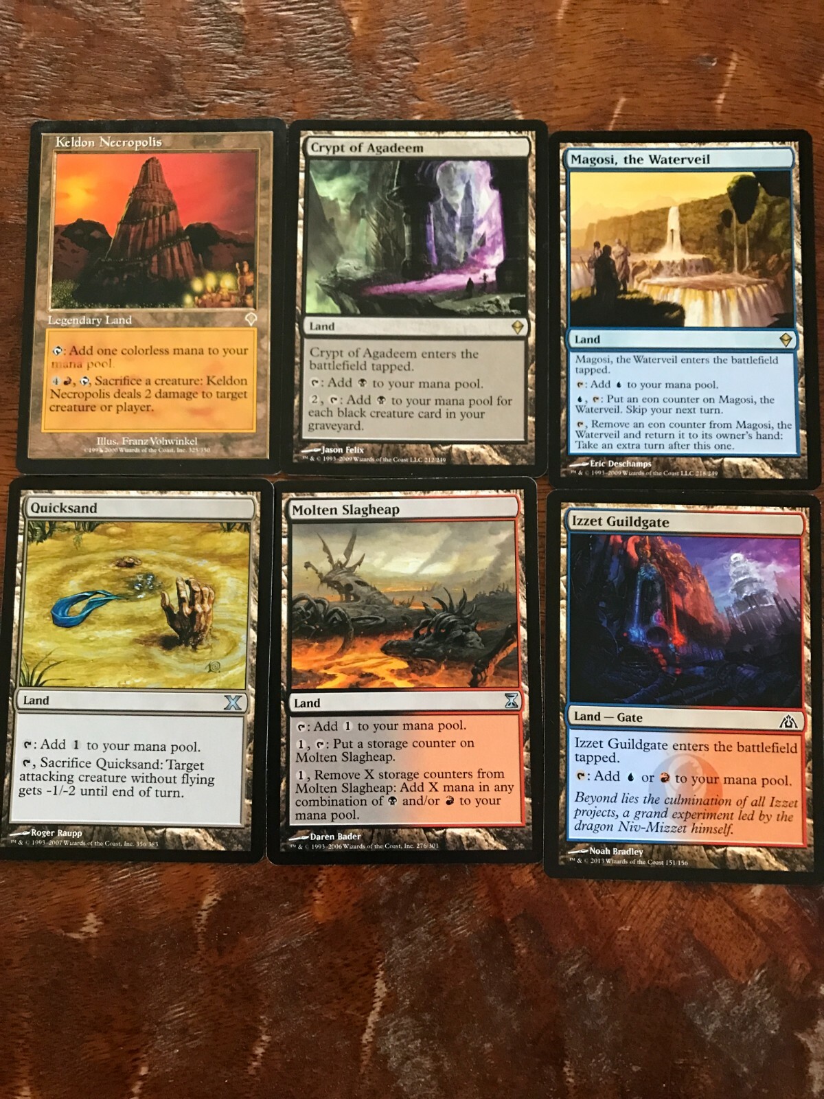 MTG Lot of (27) Land Cards ~ Magic the Gathering RARE, Uncommon