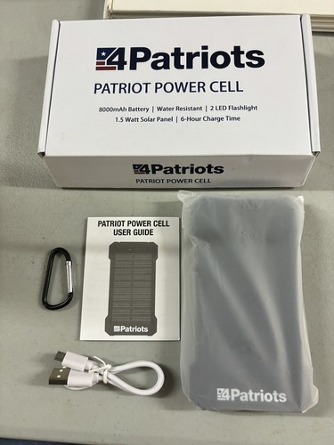 patriot portable solar charger