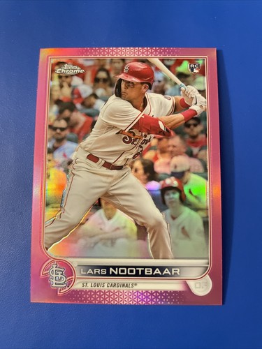 Lars Nootbaar 2022 Topps Chrome RC Pink Parallel #19 WBC