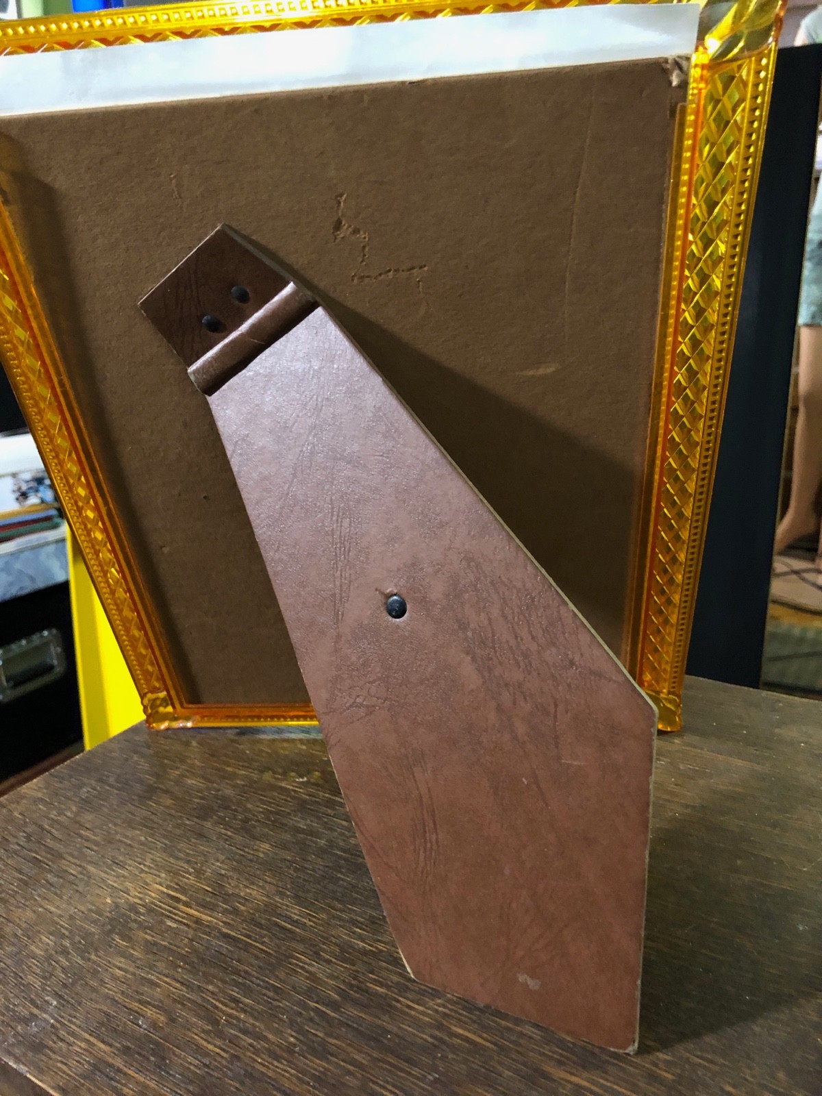 THE PROCESS CHURCH Robert de Grimston FRAMED PAPER PHOTO ART DECO ACETATE FRAME