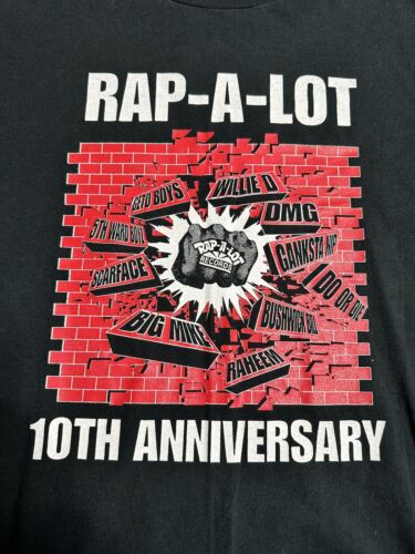 Vtg Rap-a-lot Records 90s J Prince Geto Boys Scarface 5th Ward Boyz Rap Tee XL Vtg Rap-a-lot Records 90s J Prince Geto Boys Scarface 5th Ward Boyz Rap Tee XL