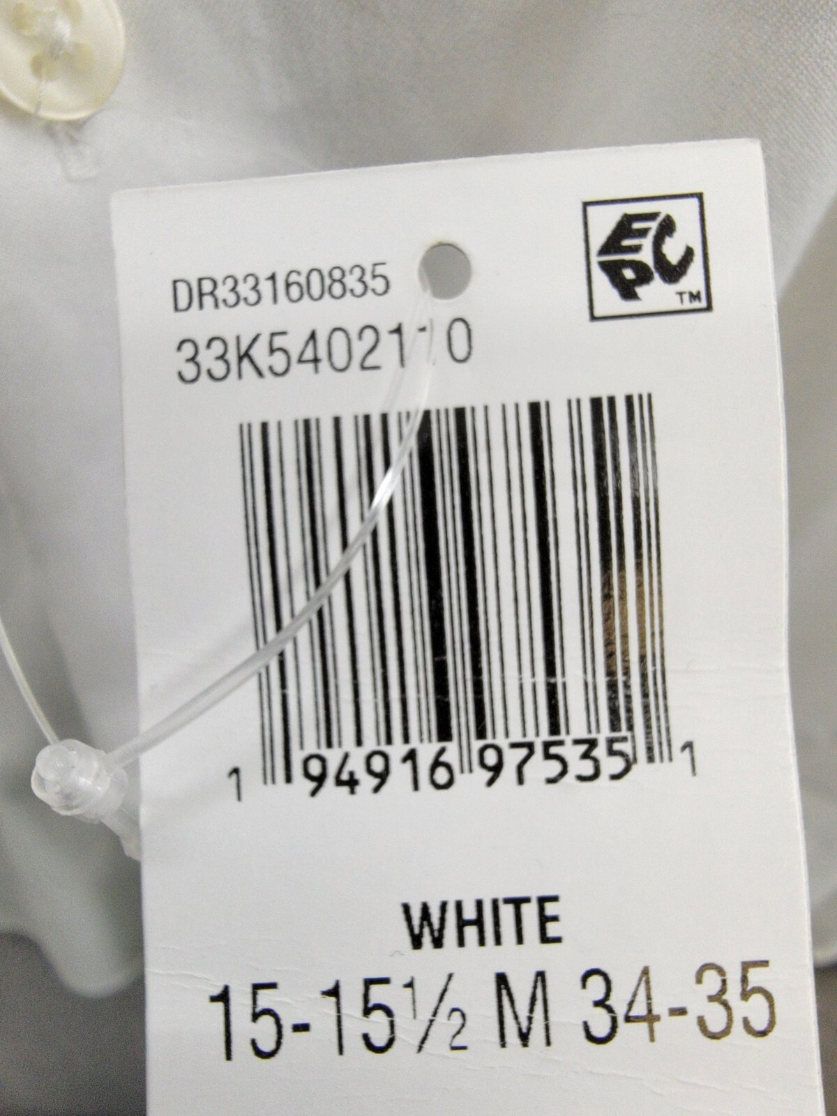 Calvin Klein Infinite Color Regular Fit Dress Shirt Men's M 15-15.5 34-35 White - Picture 19 of 19