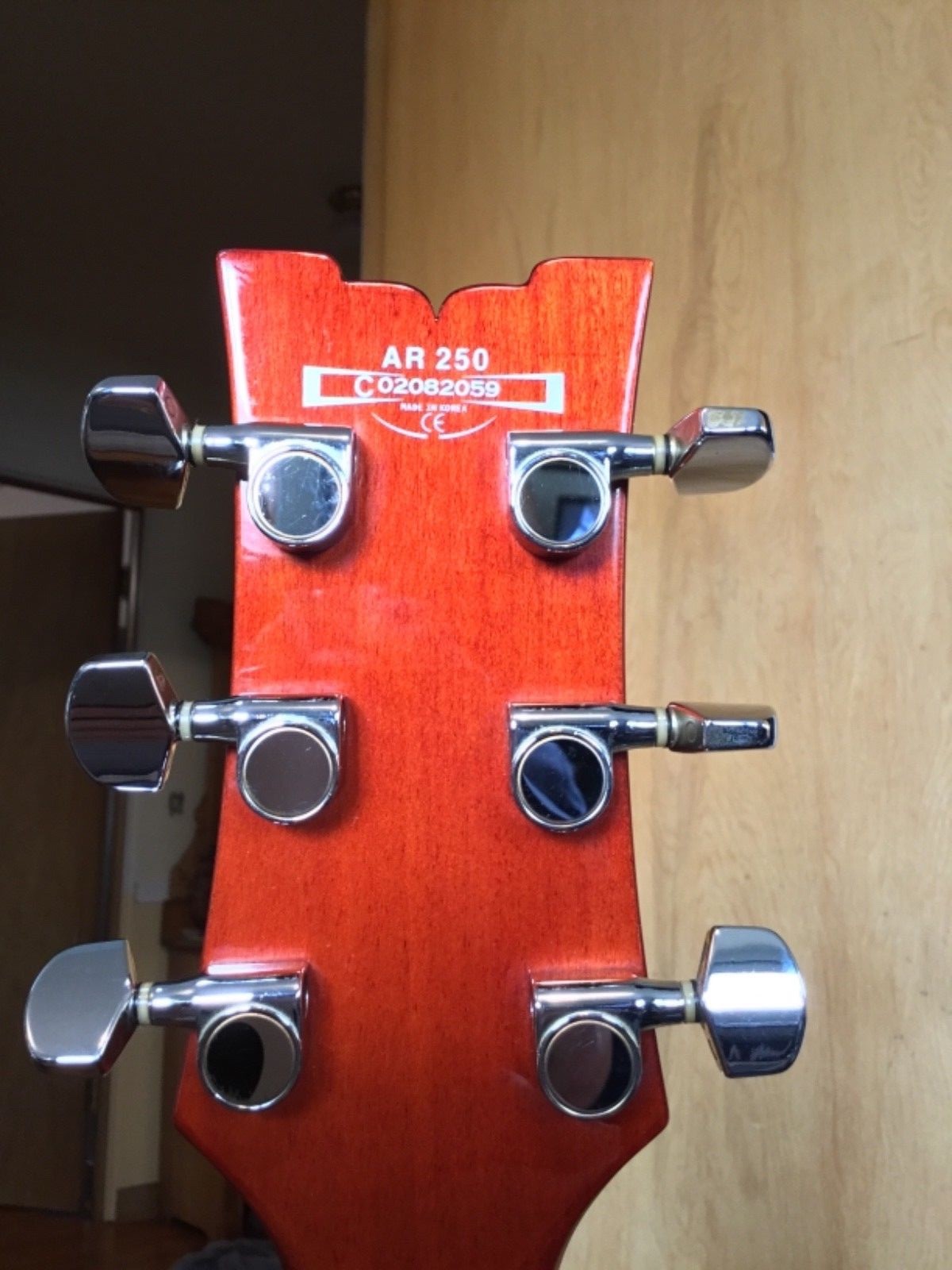 IBANEZ AR250 2002 HONEY SUNBURST KOREA  EXCELLENT