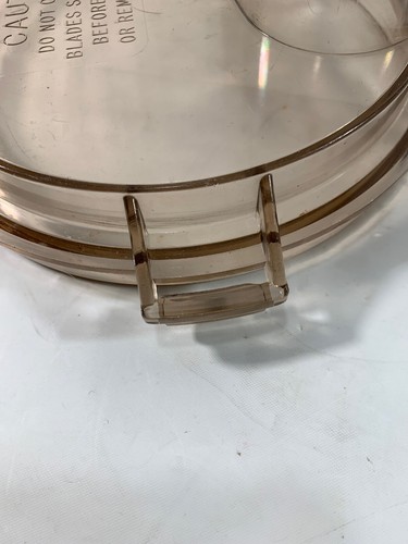 Sears Counter Craft Food Processor Replacement Parts Pusher Lid 400 Series