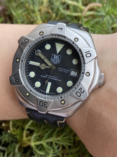 Tag Heuer Super Professional Watch 840.006 Automatic Diver Tag Heuer Super Professional Watch 840.006 Automatic Diver