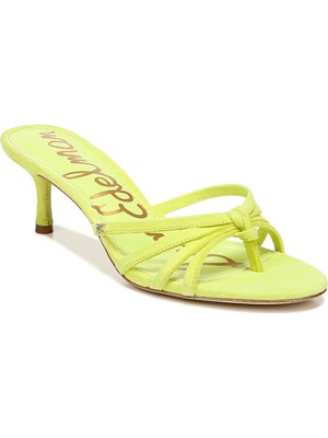 

SAM EDELMAN Женское зеленое кожаное платье без шнуровки с ремешками на каблуке-рюмочке с мягкой подкладкой, Зеленый, H0259L1