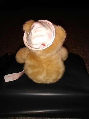 Anne Geddes Collection Adorable Baby Bear In Hat EUC Collectable
