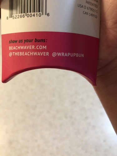 The Beachwaver Co. Wrap Up Black Birchbox Hair Style Beach Wave NEW Tool Bun
