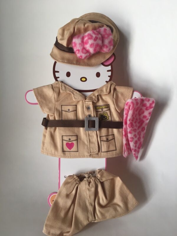 New Rare Hello Kitty Dress Me Safari Costume Sanrio Clothes Dress Up Doll Ebay