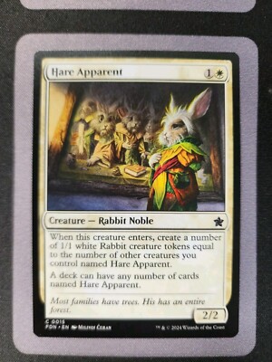 MTG Foundations C Hare Apparent #0015