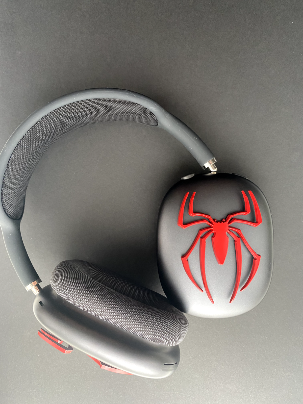 Red spider*2 airpod max attachment, sony XM4 XM5 attachments