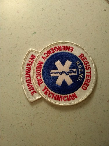 NREMT Intermediate Emergency Medical Technician Patch, Genuine, New/Never Used