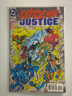 Direct Edition of Extreme Justice #0 by DC Comics