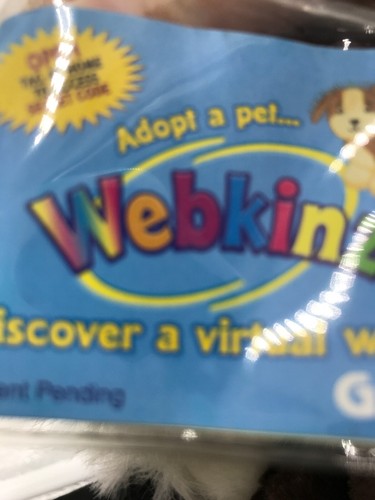 Webkinz Clydesdale Horse HM139 Plush Animal Website Ganz