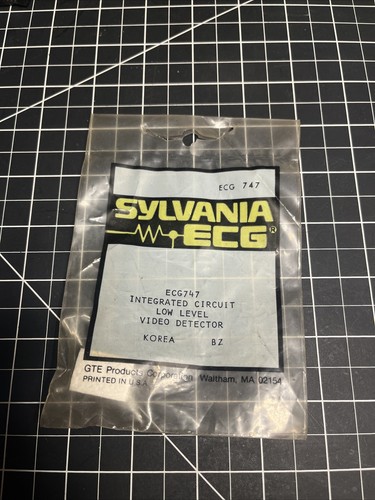 ECG747 - IC Low Level Video Detector - NOS | eBay