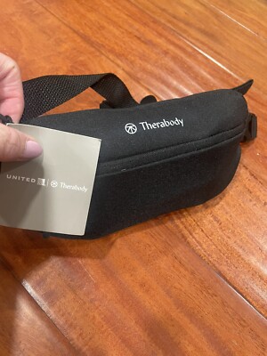 NEW UNUSED Therabody Cross Body Bag UNITED AIRLINES Business Class Amenity Kit
