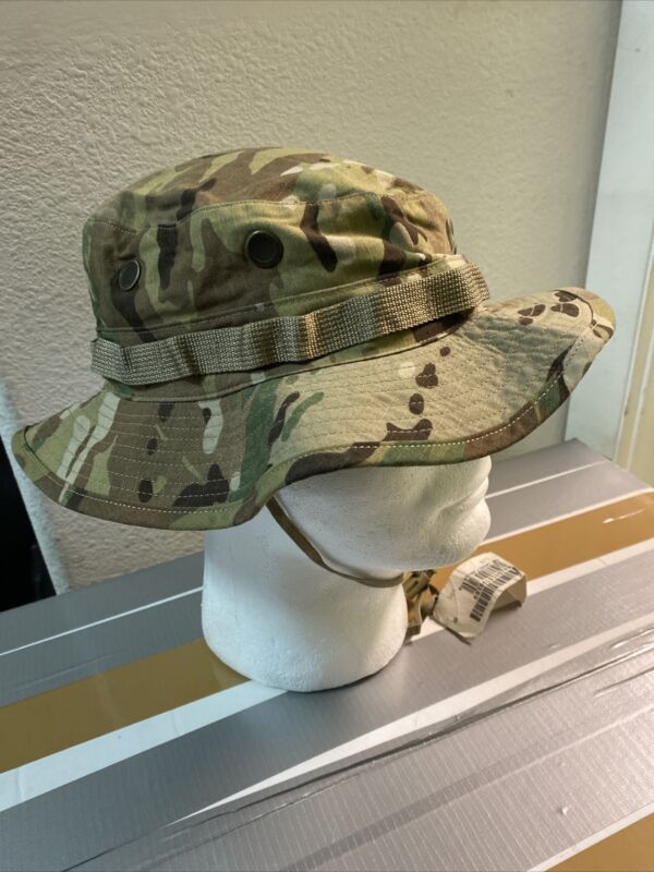 USGI Cap Size 7 1/8 OCP Multicam Boonie/Sun/Hot Weather/Jungle Hat Army NWT