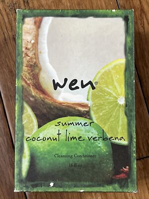 Wen Summer Coconut Lime Verbena Cleansing Conditioner 16oz SEALED!!! New